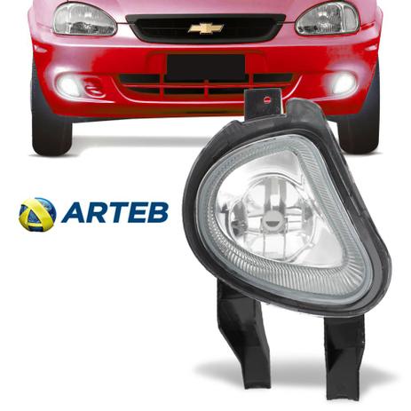 Farol Millha Corsa Wind Hatch Sedan Wagon Classic 00 A 02 Auxiliar Lado Direito Original Arteb Menor preço em Farol Millha Corsa Wind Hatch Sedan Wagon Classic 00 A 02 Auxiliar Lado Direito Original Arteb