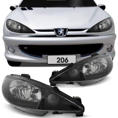 Farol Peugeot 206 00 01 02 03 04 05 06 Máscara Negra Foco Duplo - Prime Menor preço em Farol Peugeot 206 00 01 02 03 04 05 06 Máscara Negra Foco Duplo - Prime