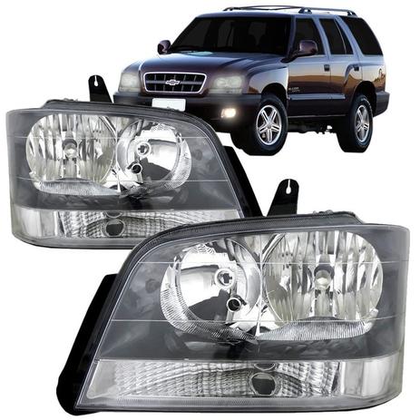 Farol S10 Blazer Pitbull 2009 2010 2011 Máscara Cinza - Sp acessórios Menor preço em Farol S10 Blazer Pitbull 2009 2010 2011 Máscara Cinza - Sp acessórios