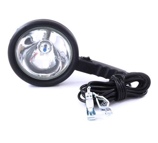 Farol Socorro Grande Com Cabo Bateria 12V Auxiliar - Fortluz Menor preço em Farol Socorro Grande Com Cabo Bateria 12V Auxiliar - Fortluz
