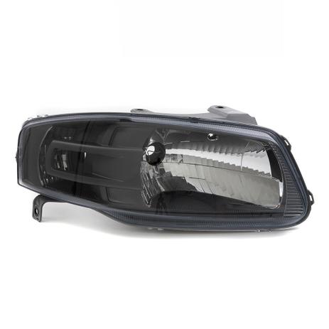 Farol Volkswagen Gol G4 2006 a 2009 Arteb Principal Máscara Negra Foco Simples Encaixe H4 com Pisca Cinza Menor preço em Farol Volkswagen Gol G4 2006 a 2009 Arteb Principal Máscara Negra Foco Simples Encaixe H4 com Pisca Cinza