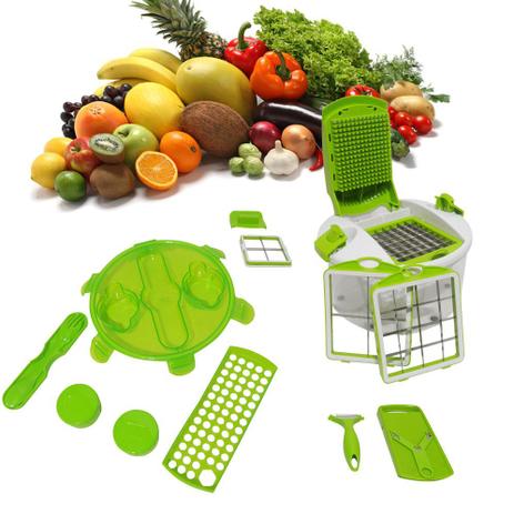 Fatiador De Legumes Frutas Saladas Verduras Cortador Cozinha Multiprocessador - Braslu Menor preço em Fatiador De Legumes Frutas Saladas Verduras Cortador Cozinha Multiprocessador - Braslu