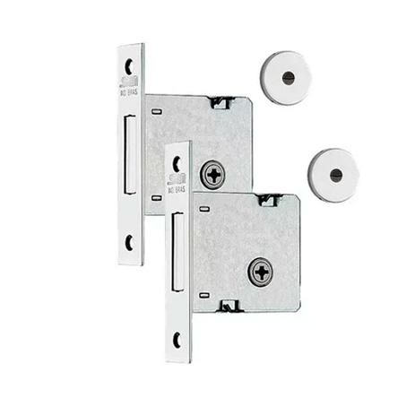 Fechadura 1004 Par Roseta Redonda Tetra Externa Inox - Stam 2 Peças Menor preço em Fechadura 1004 Par Roseta Redonda Tetra Externa Inox - Stam 2 Peças