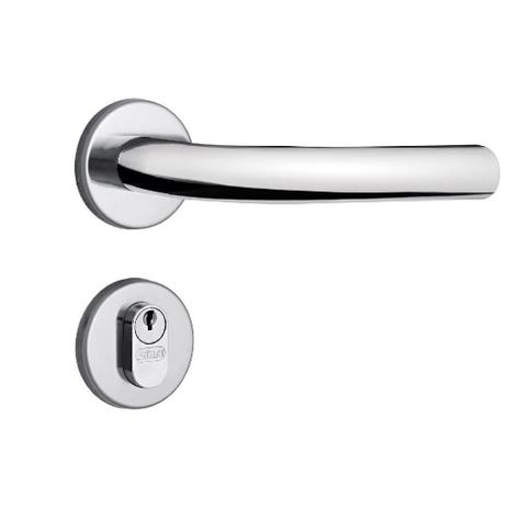 Fechadura Aço Inox 40mm Aisi Roseta 304 Externa 803/31I Stam Menor preço em Fechadura Aço Inox 40mm Aisi Roseta 304 Externa 803/31I Stam