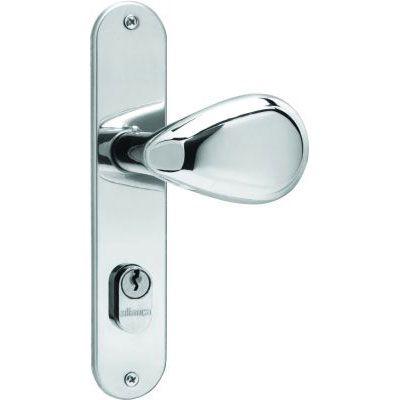 Fechadura Aliança IP 2600/80 Taco De Golf Externa Polido Inox Menor preço em Fechadura Aliança IP 2600/80 Taco De Golf Externa Polido Inox