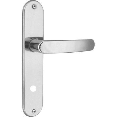 Fechadura Aliança PR 2800/71 Banheiro Premium Inox Polido Menor preço em Fechadura Aliança PR 2800/71 Banheiro Premium Inox Polido