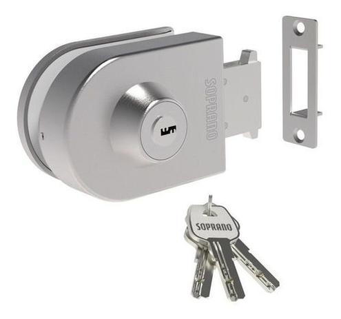 Fechadura Auxiliar Pressão Vidro Va157 Porta Correr Soprano Menor preço em Fechadura Auxiliar Pressão Vidro Va157 Porta Correr Soprano