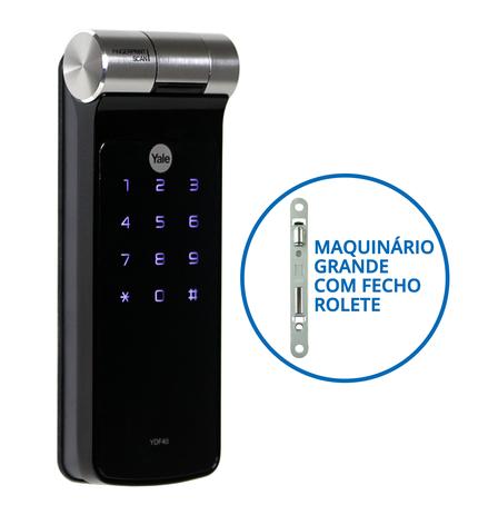 Fechadura Biométrica Yale YDF 40 RL com Fecho Rolete Menor preço em Fechadura Biométrica Yale YDF 40 RL com Fecho Rolete