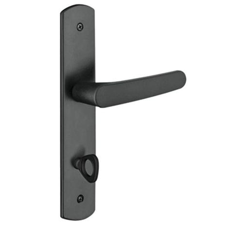 Fechadura de Banheiro PVC Preta Ipanema Soprano Menor preço em Fechadura de Banheiro PVC Preta Ipanema Soprano
