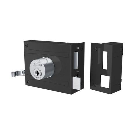 Fechadura de Portão Sobrepor Tetra 1701/100 Inox Stam Menor preço em Fechadura de Portão Sobrepor Tetra 1701/100 Inox Stam