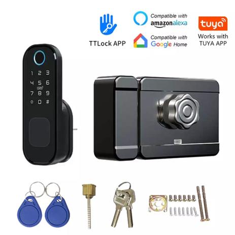 Fechadura Digital Biométrica Wifi Inteligente, App Tuya e Smart Life - Keltech Menor preço em Fechadura Digital Biométrica Wifi Inteligente, App Tuya e Smart Life - Keltech