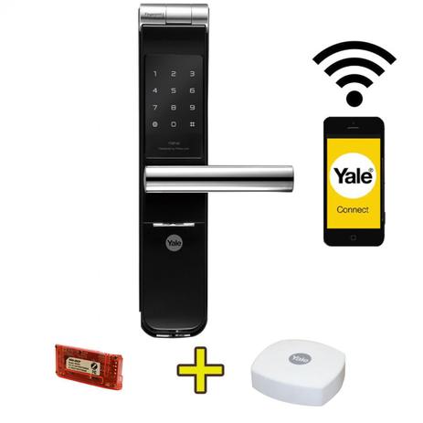 Fechadura Digital Biométrica YMF 40 Yale +Yale Connect Menor preço em Fechadura Digital Biométrica YMF 40 Yale +Yale Connect