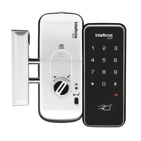 Fechadura Digital de Sobrepor Com Senha e Cartão de Proximidade FR201 Intelbras Menor preço em Fechadura Digital de Sobrepor Com Senha e Cartão de Proximidade FR201 Intelbras
