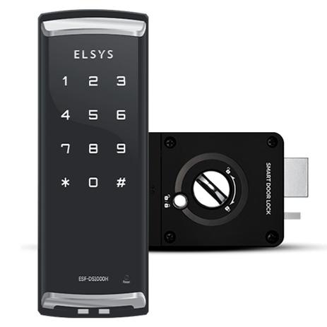 Fechadura Digital de Sobrepor Horizontal Preta - Elsys é boa?