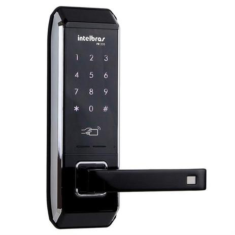 Fechadura Digital Intelbras Eletronica FR320 De Embutir Senha/Cartão de acesso Preto Menor preço em Fechadura Digital Intelbras Eletronica FR320 De Embutir Senha/Cartão de acesso Preto
