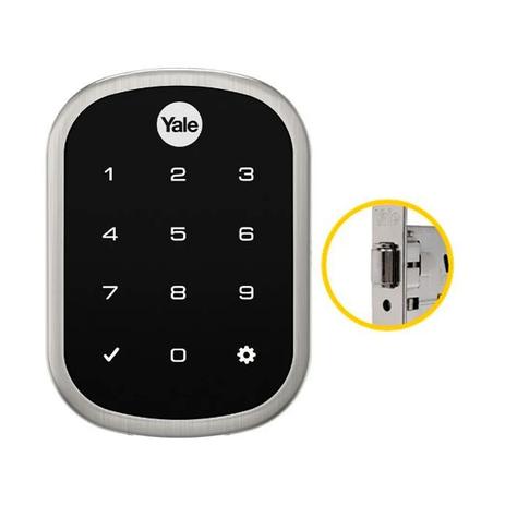 Fechadura Digital Yale Yrd 256 Rolete Com Senha - Rl Menor preço em Fechadura Digital Yale Yrd 256 Rolete Com Senha - Rl