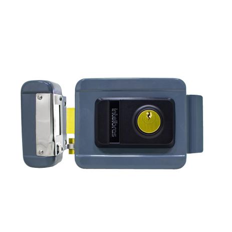 Fechadura elétrica de sobrepor FX 2000 Cinza Intelbras ST5010 Menor preço em Fechadura elétrica de sobrepor FX 2000 Cinza Intelbras ST5010