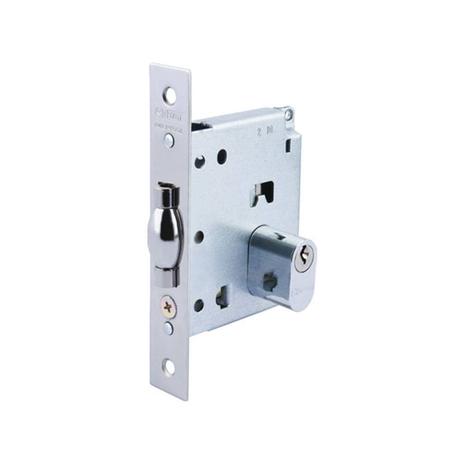 Fechadura evo 45mm rolete externa 313 cromo acetinado - La fonte Menor preço em Fechadura evo 45mm rolete externa 313 cromo acetinado - La fonte