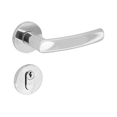 Fechadura externa Ecoline Brava P 1084593P/40-Z-IP aço polido Arouca Menor preço em Fechadura externa Ecoline Brava P 1084593P/40-Z-IP aço polido Arouca