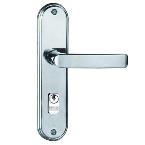 Fechadura externa pali inox cromada soprano Menor preço em Fechadura externa pali inox cromada soprano