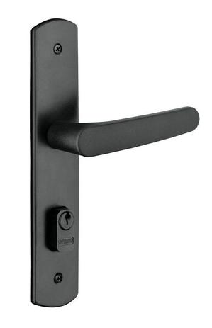 Fechadura externa pvc ipanema preta soprano Menor preço em Fechadura externa pvc ipanema preta soprano