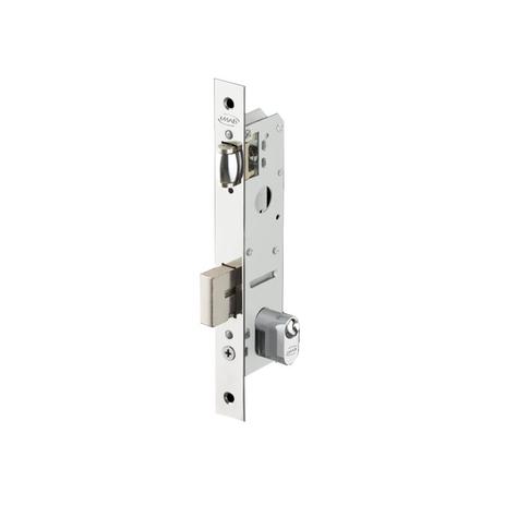 Fechadura externa rolete 1610 esquerdo inox polido - Imab Menor preço em Fechadura externa rolete 1610 esquerdo inox polido - Imab