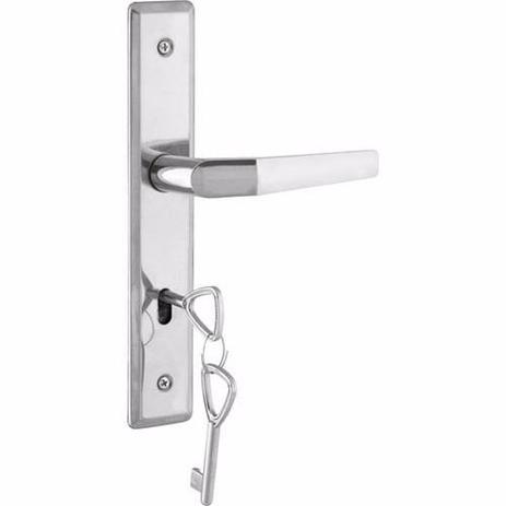 Fechadura interna popline inox cromada soprano Menor preço em Fechadura interna popline inox cromada soprano