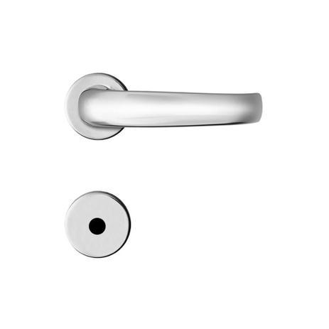 Fechadura para Banheiro com Roseta Redonda Standard Cromada - Papaiz Menor preço em Fechadura para Banheiro com Roseta Redonda Standard Cromada - Papaiz