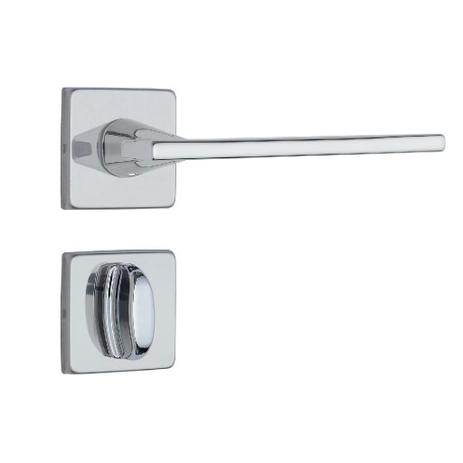 Fechadura para Banheiro Zamac Stam Classic 40mm Acabamento Inox Menor preço em Fechadura para Banheiro Zamac Stam Classic 40mm Acabamento Inox
