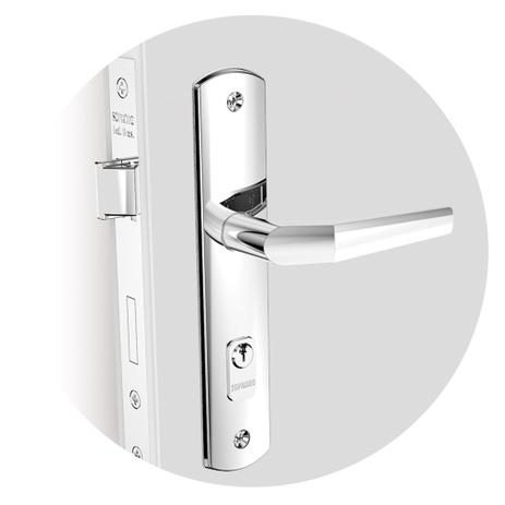 Fechadura Popline Reta Externa Cromado ESP26 (40X53 PY45)- 03001071101- Soprano Menor preço em Fechadura Popline Reta Externa Cromado ESP26 (40X53 PY45)- 03001071101- Soprano