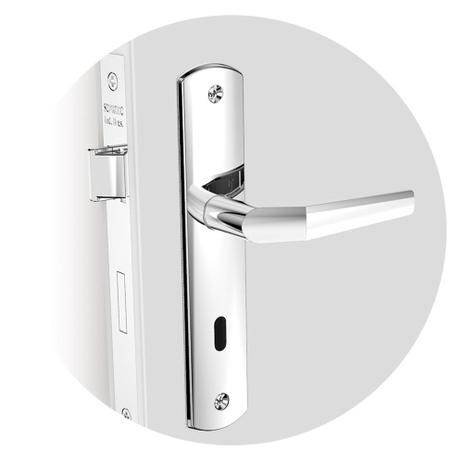 Fechadura Popline Reta Interna Cromado ESP26 40X53 - 03002081118- Soprano Menor preço em Fechadura Popline Reta Interna Cromado ESP26 40X53 - 03002081118- Soprano