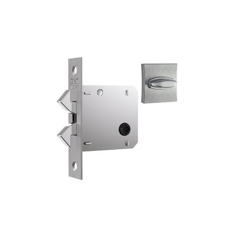 Fechadura porta de correr e bater stam 1006s wc banheiro escovada quadrada 45 mm Menor preço em Fechadura porta de correr e bater stam 1006s wc banheiro escovada quadrada 45 mm