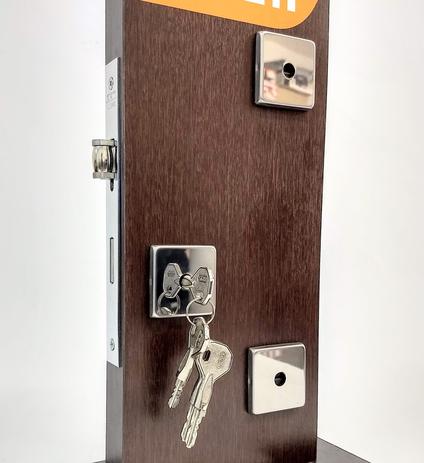 fechadura tetra rolete trava auxiliar 800 quadrada inox - Stam Menor preço em fechadura tetra rolete trava auxiliar 800 quadrada inox - Stam