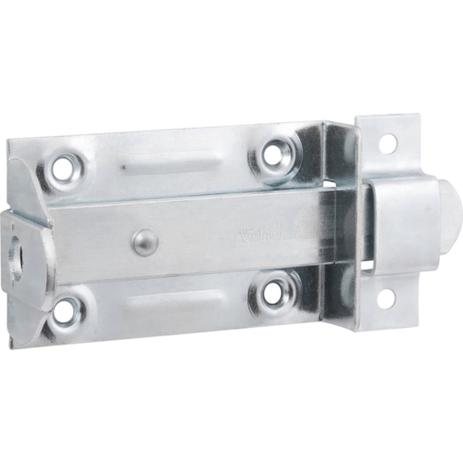 Fecho chato com porta-cadeado 5” zincado pacote com 12 peças - Vonder Menor preço em Fecho chato com porta-cadeado 5” zincado pacote com 12 peças - Vonder