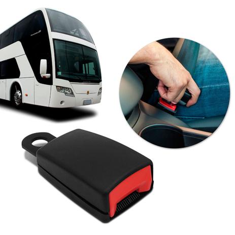Fecho Haste Rígida Fêmea Cinto de Segurança Curto Ônibus Marcopolo G6 Busscar Preto - Dialp Menor preço em Fecho Haste Rígida Fêmea Cinto de Segurança Curto Ônibus Marcopolo G6 Busscar Preto - Dialp