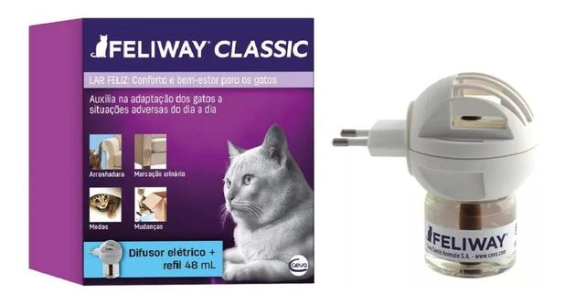 Feliway Classic Ceva Difusor Elétrico + Refil 48 Ml é boa?