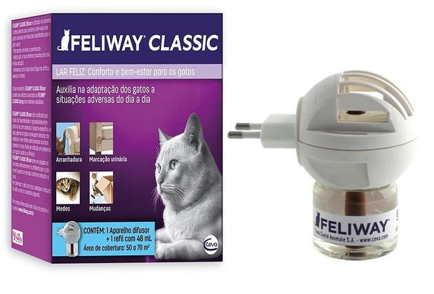 Feliway difusor c/refil 48ml - Ceva Menor preço em Feliway difusor c/refil 48ml - Ceva