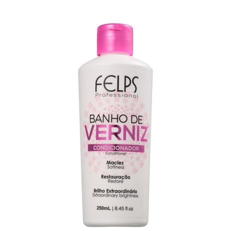Felps Profissional Banho de Verniz - Condicionador 250ml Menor preço em Felps Profissional Banho de Verniz - Condicionador 250ml