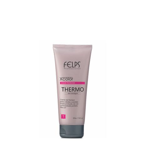 Felps Profissional Xcolor Thermo Creme de Pentear 200ml Menor preço em Felps Profissional Xcolor Thermo Creme de Pentear 200ml