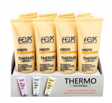 Felps Profissional Xrepair Thermo Creme para Pentear 12x50g Menor preço em Felps Profissional Xrepair Thermo Creme para Pentear 12x50g