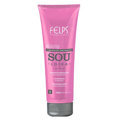Felps Xblond Sou Loira - Shampoo Reparador Menor preço em Felps Xblond Sou Loira - Shampoo Reparador