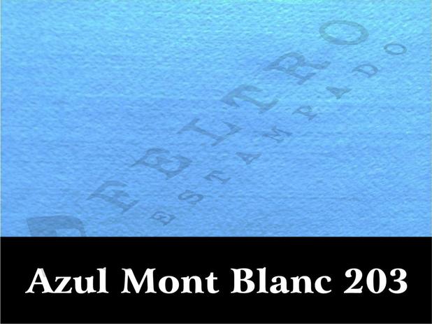 mont blanc azul