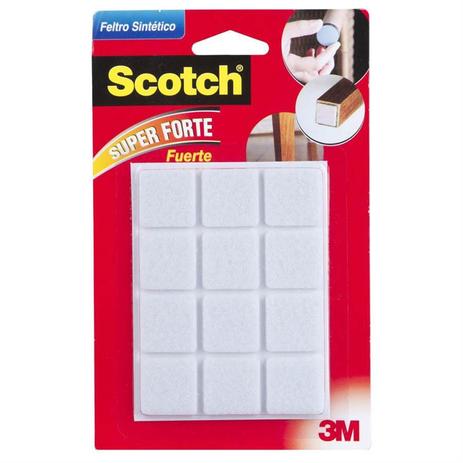 Feltro Sintético Para Móveis Leves Quadrado M Scoth 3m Menor preço em Feltro Sintético Para Móveis Leves Quadrado M Scoth 3m