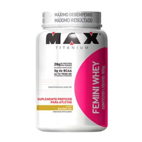 Femini Whey (900 g) Body Action - Max titanium é boa?