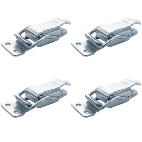 Ferragens P/ Case Maleta Baú Fecho Rápido - Kit 4 Unidades Garcia Menor preço em Ferragens P/ Case Maleta Baú Fecho Rápido - Kit 4 Unidades Garcia