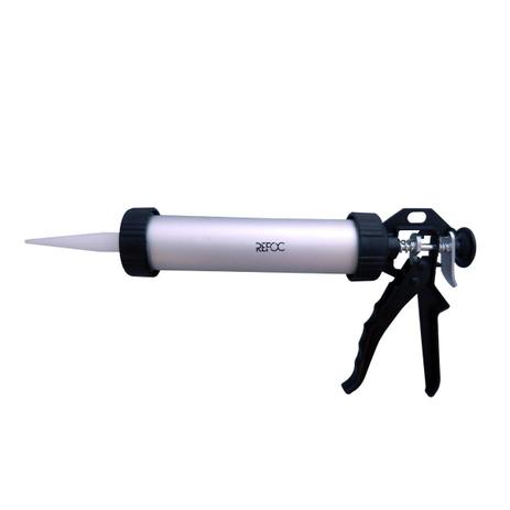 Ferramenta Aplicador de Silicone de Aluminio 300G - Refoc Menor preço em Ferramenta Aplicador de Silicone de Aluminio 300G - Refoc