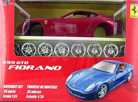 Ferrari 599 Gtb Fiorano - Kit Assembly Line - 1/24 Maisto é boa?