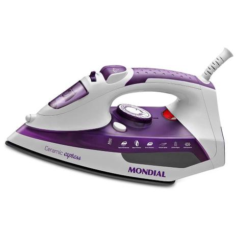 Ferro a Vapor Mondial Ceramic Express F-40, Antiaderente é ruim? Ferro a Vapor Mondial Ceramic Express F-40, Antiaderente é boa?