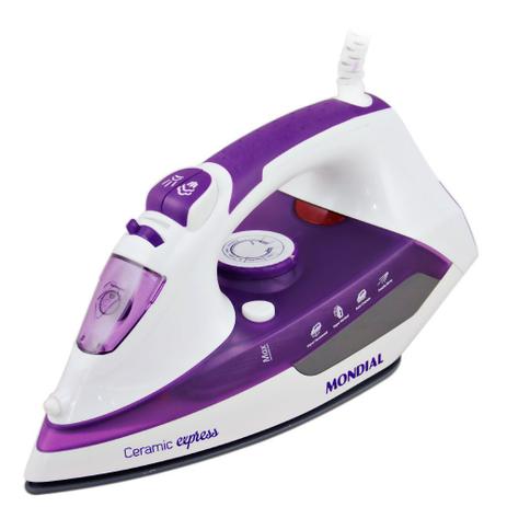 Ferro a Vapor Mondial Ceramic Express F-40 Com Sistema Alto Impactante-110V é boa?