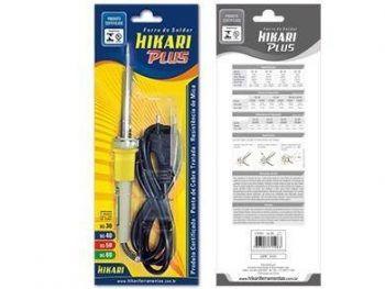 Menor preço em Ferro De Soldar Hikari Plus SC-30 25W 220V C/ Suporte